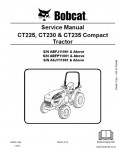 Сервисная инструкция BOBCAT CT225-CT230-CT235, 12-09