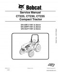Сервисная инструкция BOBCAT CT225, CT230, CT235, 6-11