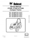 Сервисная инструкция BOBCAT CT440, CT445, CT450, 12-09