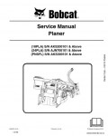 Сервисная инструкция BOBCAT PLANER, 8-10