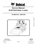 Сервисная инструкция BOBCAT S100, 3-09