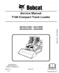 Сервисная инструкция BOBCAT T140, 11-10
