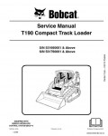 Сервисная инструкция BOBCAT T190, 6987043, 8-09