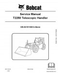 Сервисная инструкция BOBCAT T2250, 2-10