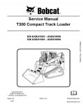Сервисная инструкция BOBCAT T300, 6986683, 3-09