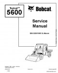 Сервисная инструкция BOBCAT TOOLCAT, 5600, 5-09
