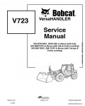 Сервисная инструкция BOBCAT V723, 1-07