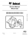 Сервисная инструкция BOBCAT WHEEL, SAW, 4-11