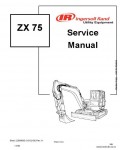 Сервисная инструкция BOBCAT ZX75, 22990683, 10-06