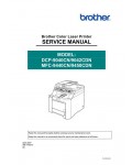 Сервисная инструкция Brother DCP-9040CN, DCP-9042CDN