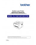 Сервисная инструкция Brother Hl-1230 1440, 1450 1470N
