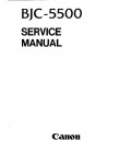Сервисная инструкция Canon BJC-5500