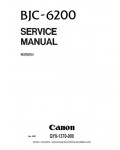 Сервисная инструкция Canon BJC-6200