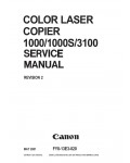 Сервисная инструкция Canon CLC-1000, CLC-1000S, CLC-3100