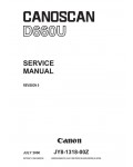 Сервисная инструкция Canon D-660U Canoscan