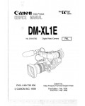Сервисная инструкция Canon DM-XL1E