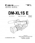 Сервисная инструкция Canon DM-XL1S E (Pal)