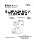 Сервисная инструкция Canon ELURA-10A, ELURA 20MCA