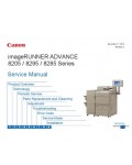 Сервисная инструкция CANON IMAGERUNNER-ADVANCE-8205, 8285, 8295