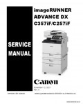 Сервисная инструкция CANON IMAGERUNNER-ADVANCE-DX-C257IF, C357IF