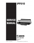 Сервисная инструкция Canon iPF610