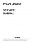 Сервисная инструкция Canon IX-7000