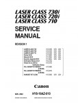 Сервисная инструкция CANON LASER CLASS 710, 720I, 730I