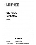 Сервисная инструкция Canon LBP-8II SM PC