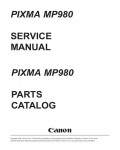 Сервисная инструкция Canon Pixma MP980