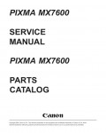 Сервисная инструкция Canon Pixma MX7600