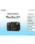 Сервисная инструкция Canon POWERSHOT G11