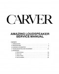 Сервисная инструкция Carver ALS