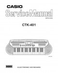 Сервисная инструкция Casio CTK-401