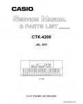 Сервисная инструкция CASIO CTK-4200