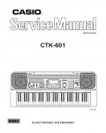 Сервисная инструкция Casio CTK-601