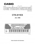Сервисная инструкция Casio CTK-811EX