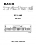 Сервисная инструкция Casio PX-555R