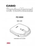 Сервисная инструкция Casio PZ-5000