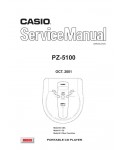 Сервисная инструкция Casio PZ-5100