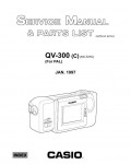 Сервисная инструкция Casio QV-300C