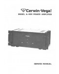 Сервисная инструкция Cerwin-Vega A-400
