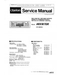 Сервисная инструкция Clarion ARX9170R