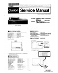 Сервисная инструкция CLARION CDC9600