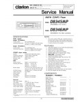 Сервисная инструкция Clarion DB345MP, DB346MP