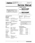 Сервисная инструкция Clarion DB355MP, DB356MP