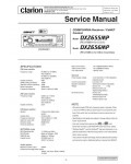 Сервисная инструкция Clarion DXZ655MP, DXZ656MP