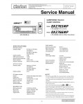 Сервисная инструкция Clarion DXZ765MP, DXZ766MP