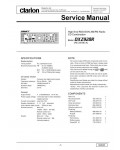 Сервисная инструкция Clarion DXZ-928R
