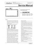 Сервисная инструкция Clarion MAX667VD