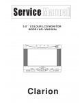 Сервисная инструкция Clarion VMA5894